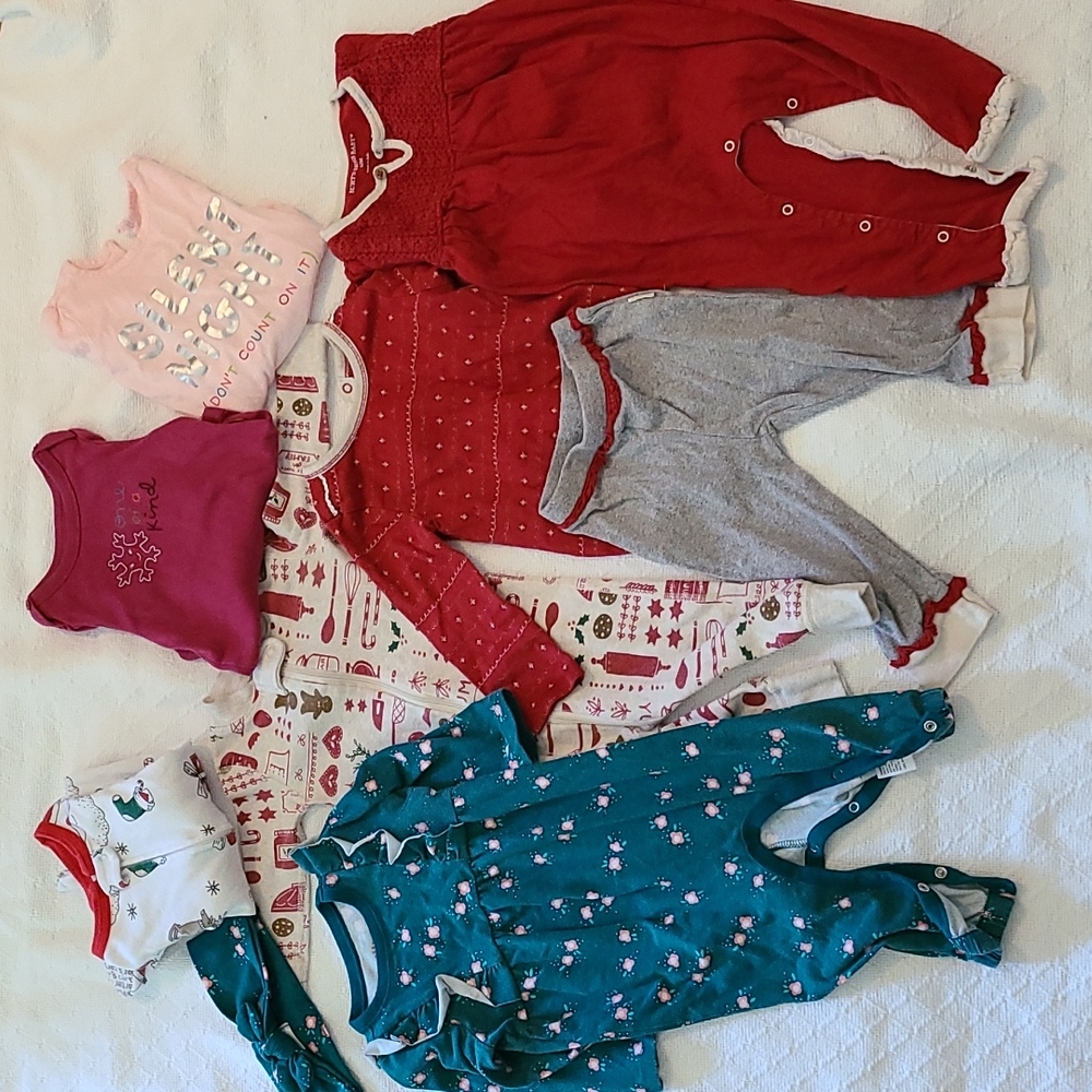 Baby Girl 9/12M Holiday Lot (8pcs!)